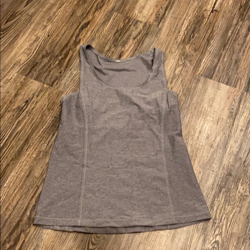 Gray Lululemon tank